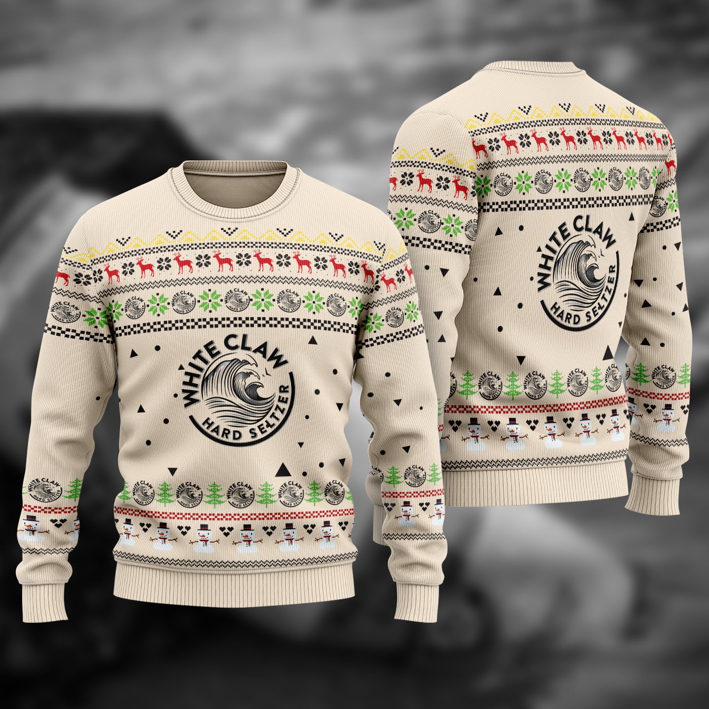 Ugly Christmas Sweatshirt Hoodie All Over Printed Pf223