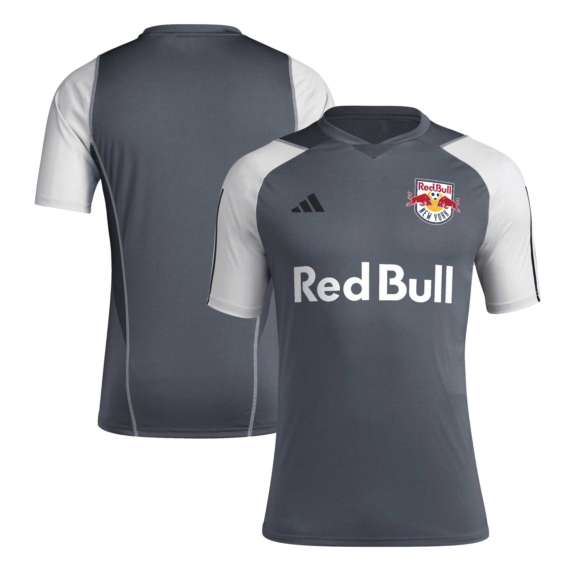 New York Red Bulls 2024 AEROREADY Training Jersey – Gray