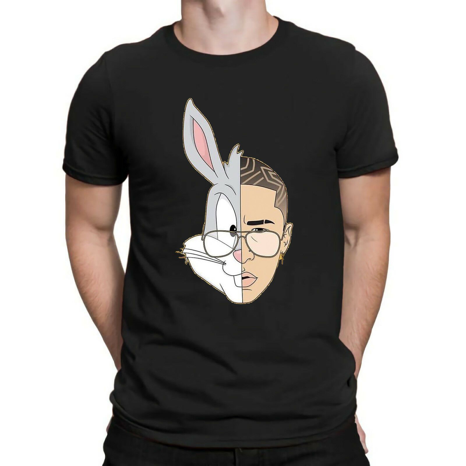 Bad Bunny Maluma Ozuna Pop Hip Hop Rapper Men’s T-Shirt