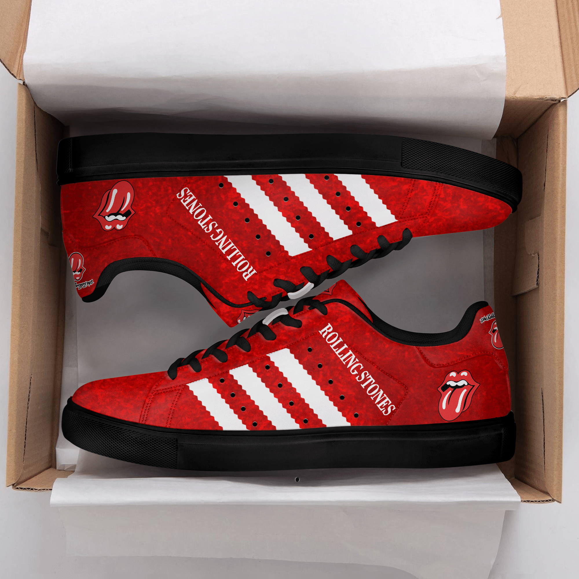 Rolling Stones Low Top Shoes L9