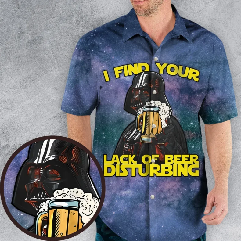 I Find Your Lack Of Beer Disturbing Cool Hawaiian Shirt