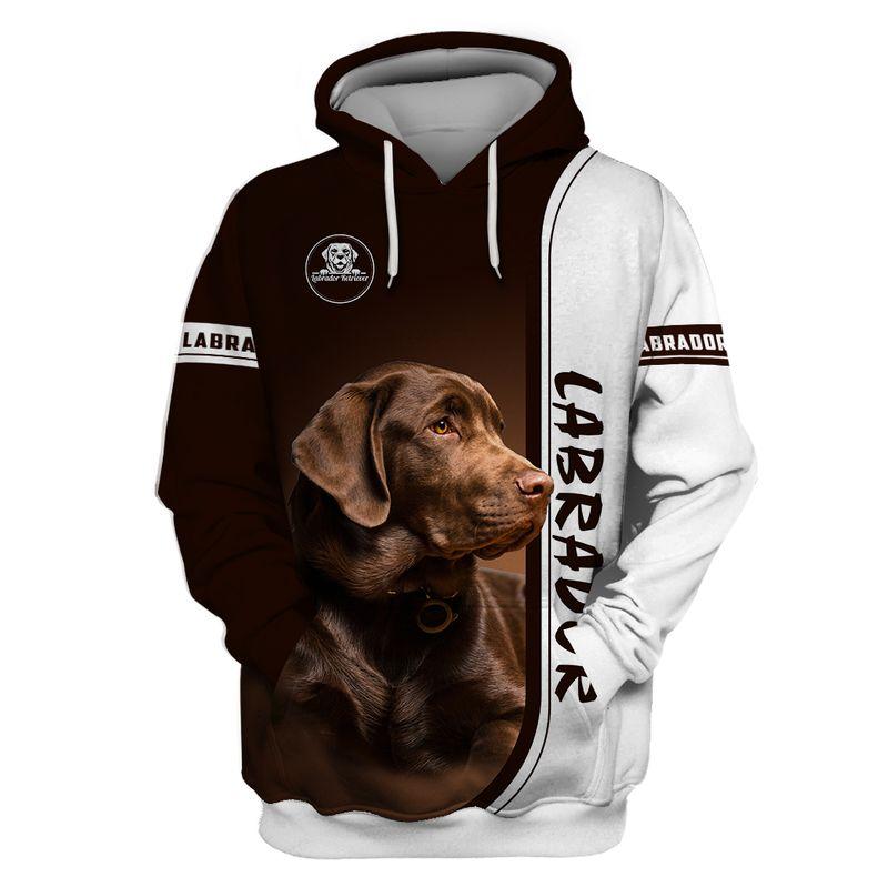 Gifts For Brother 3D Print Labrador Retriver  Adult Unisex