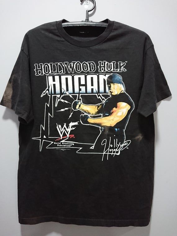 Vintage 2002 Hollywood Hulk Hogan Shirt Size 20 7 Wcw Wwe Nwo Wwf Have Speck Shirt