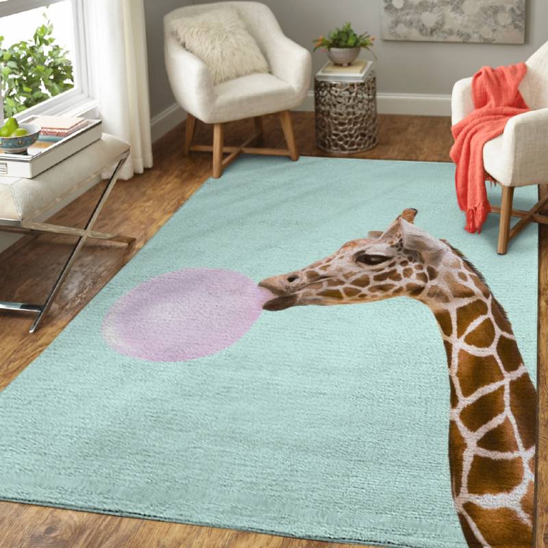 giraffe – animals Area Rug Carpet