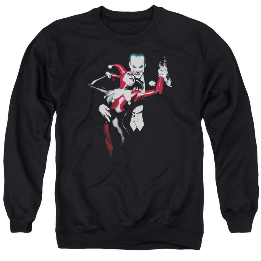 Batman – Harley And Joker Adult Crewneck Sweatshirt