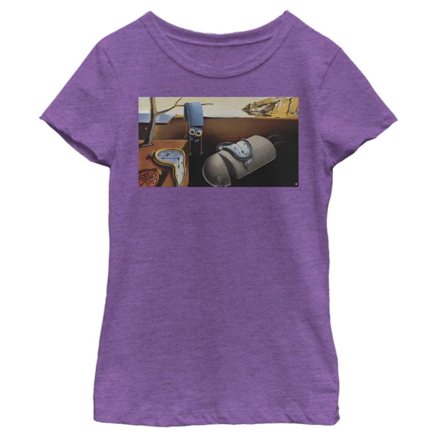 Ask the StoryBots Girl’s Bang Persistence of Memory Portrait  T Shirt