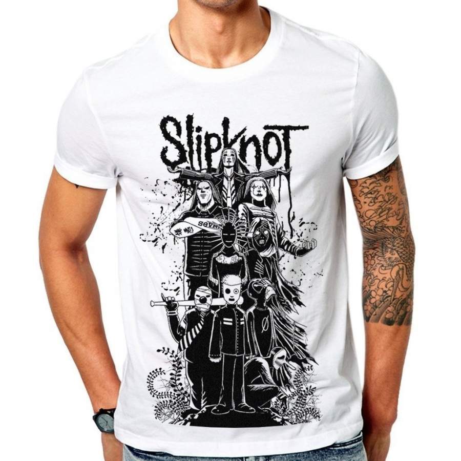 Slipknot Cartoon Devil Metal T-Shirt