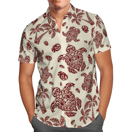 Polynesian Turtle Hawaiian Shirt – For Men And Women