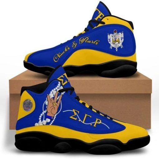 Sigma Gamma Rho Chucks & Pearls Sneakers