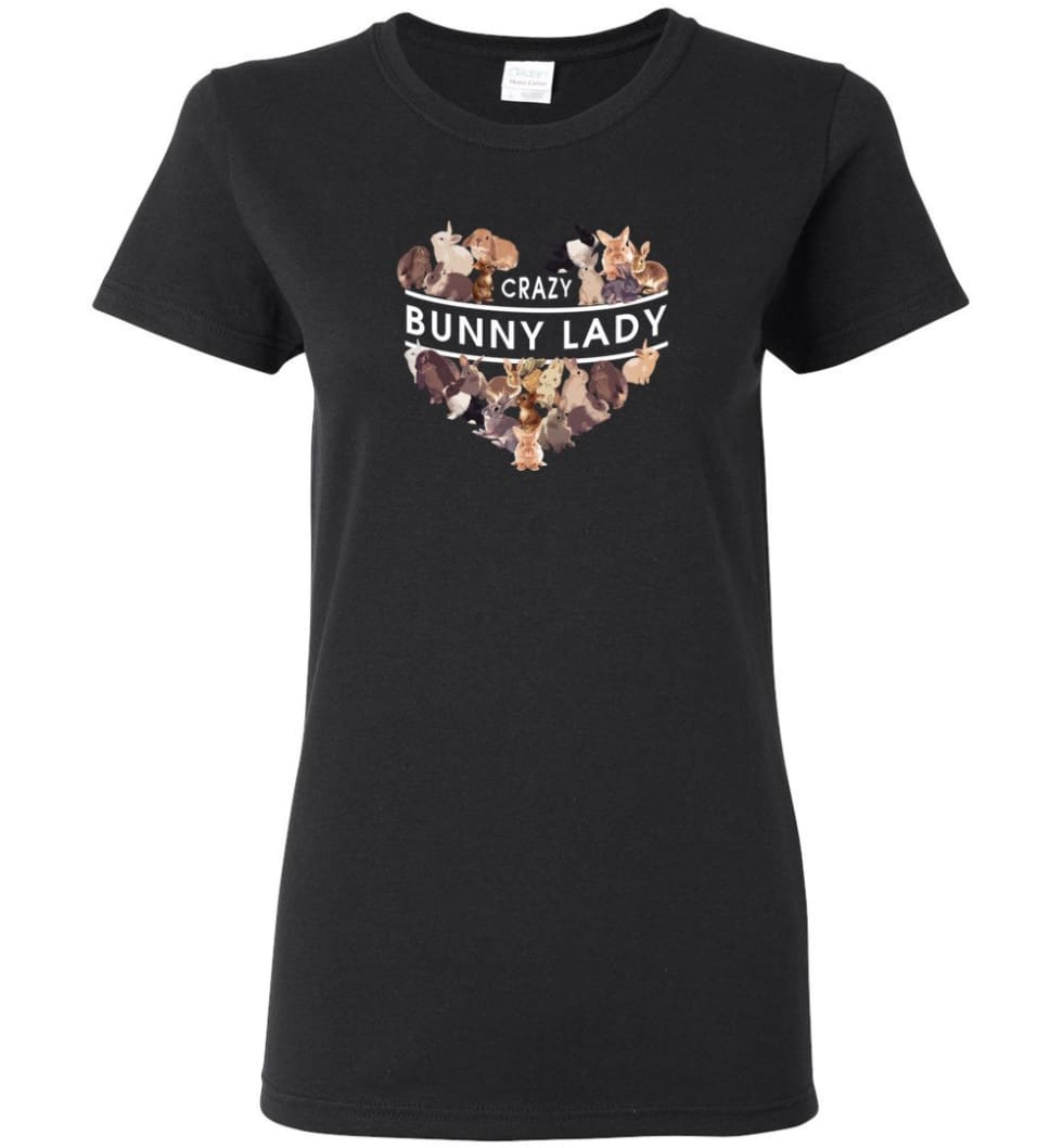 Crazy Bunny Lady – Women Tee