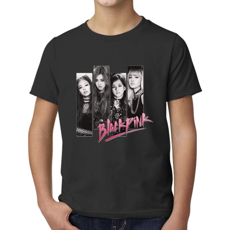 BLACKPINK Vintage Grunge T-Shirt Young T-Shirt