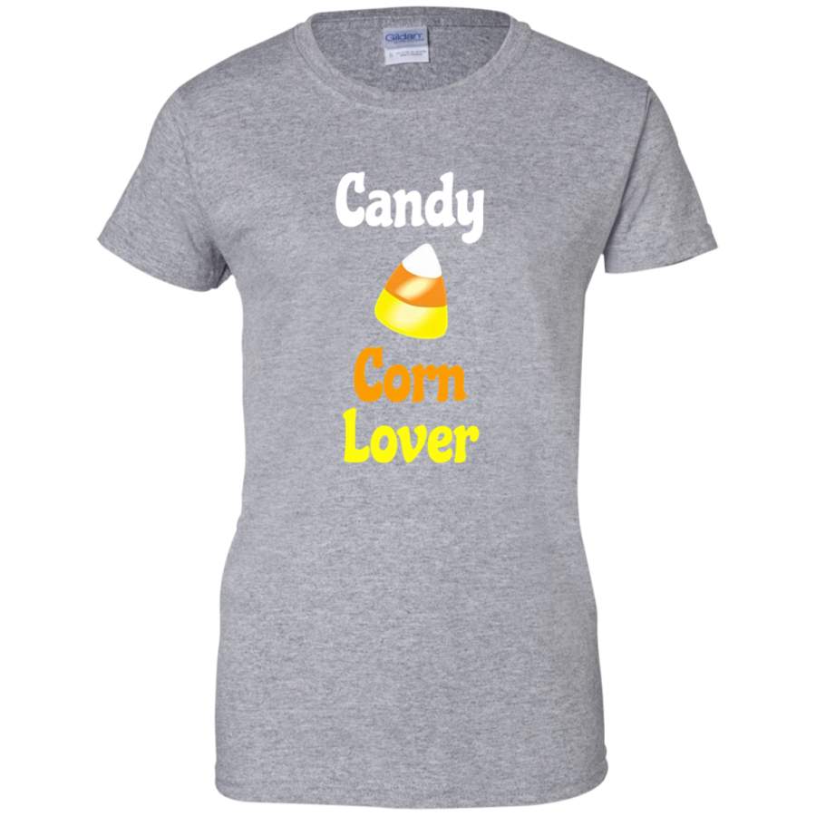 Candy Corn Lover Halloween Cute T-shirt Ladies