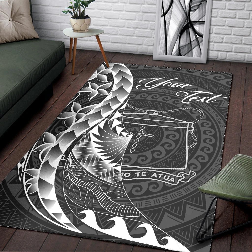 Tokelau Area Rug – Custom Personalised Polynesian Pattern Style – BN27