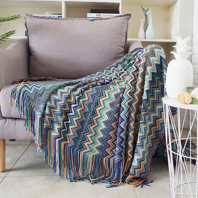 Bed Plaid Blanket Geometry Aztec Baja Blankets Ethnic Sofa Cover Slipcover Boho Decor Throw Cobertor Wall Hanging Tapestry Rug alx