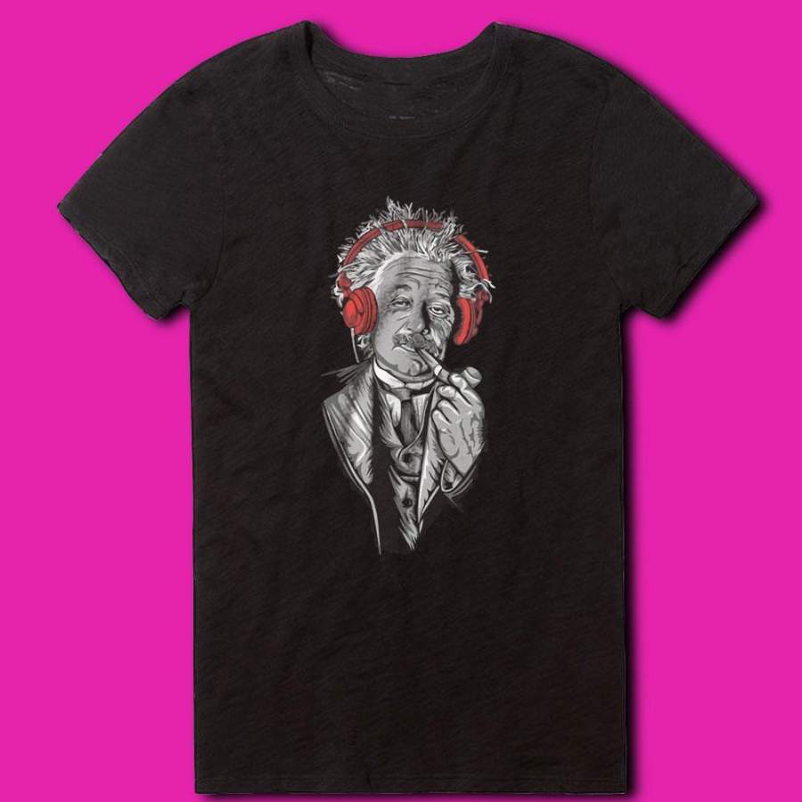 Vintage Dj Albert Einstein Women’S T Shirt