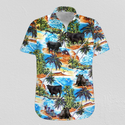 Angus Hawaiian Shirt | Unisex | Adult | Hw6877