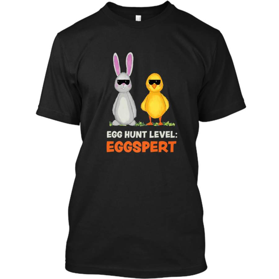 Cool Easter Bunny Rabbit and Chick Egg Hunt Shirt for Women Custom Ultra Cotton