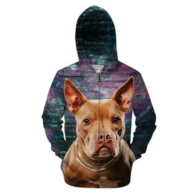 Pitbull Zip-up Hoodie