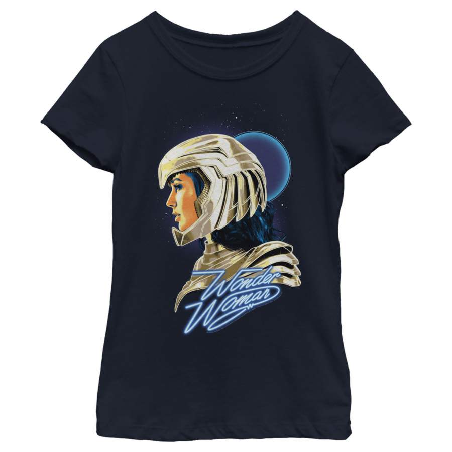 Wonder Woman 1984 Girl’s Golden Battle Armor  T-Shirt