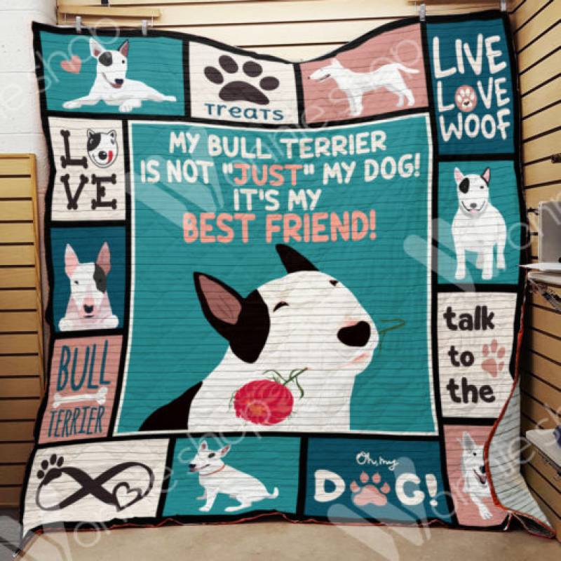 Bull Terrier Dog Blanket NOV3001 73O56