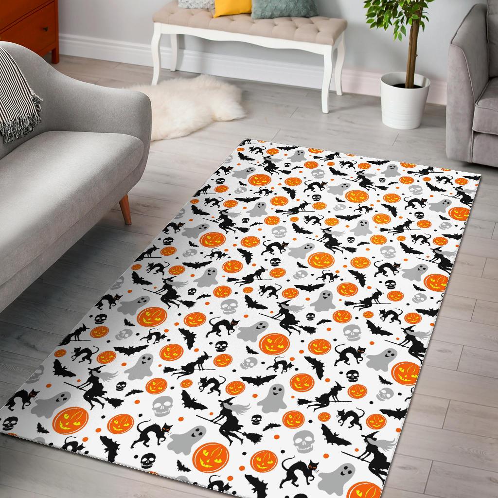 Halloween Pattern Area Rug