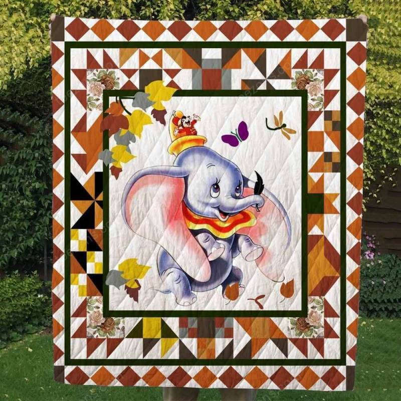 ELEPHANT Ver1 Blanket TH0807 Quilt