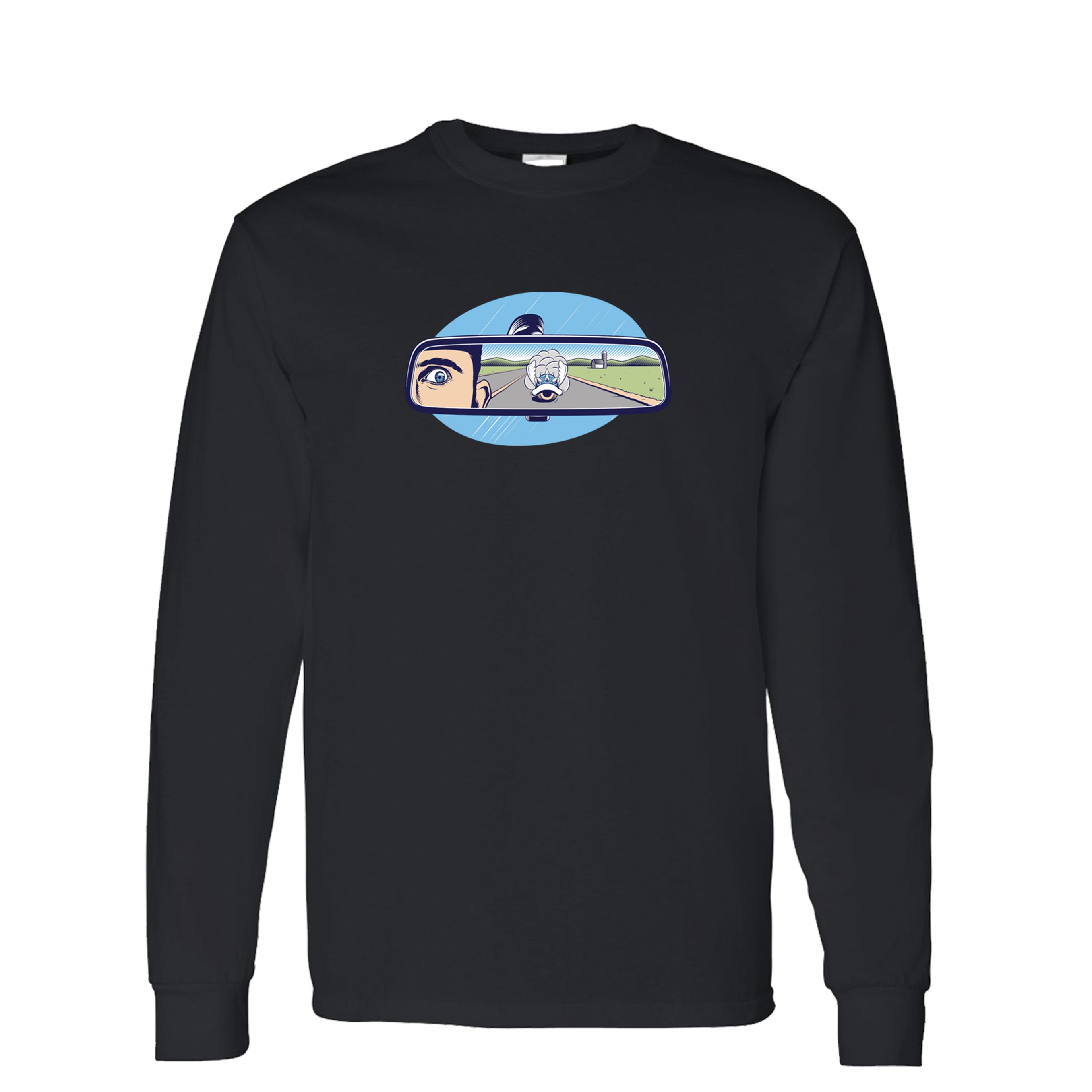 Incoming Blue Spiny Shell Mario Kart Men’S Long Sleeve T-Shirt