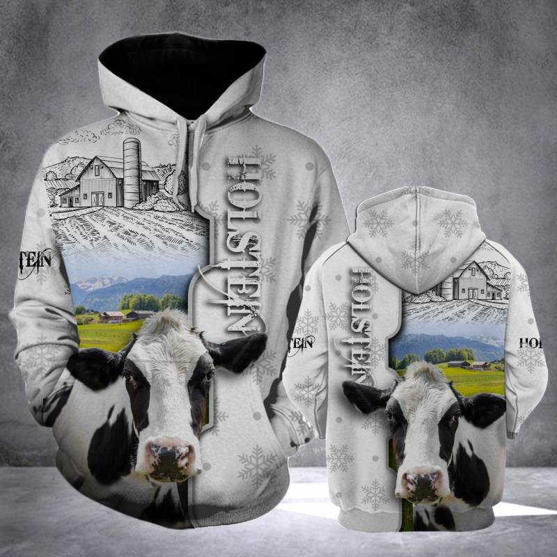 Animal Cale Holstein Hoodie