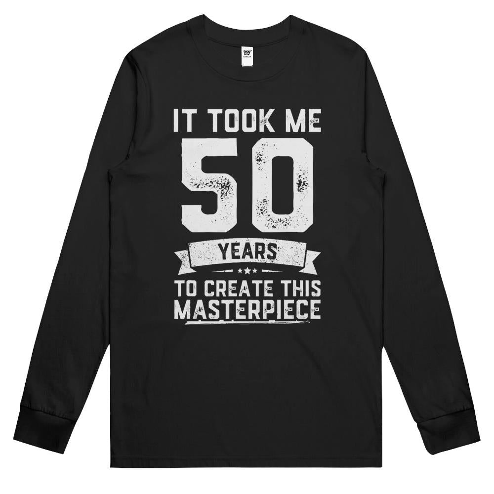 Funny 50 Years Old Joke T-Shirt 50Th Birthday Gag Long Sleeve T Shirts