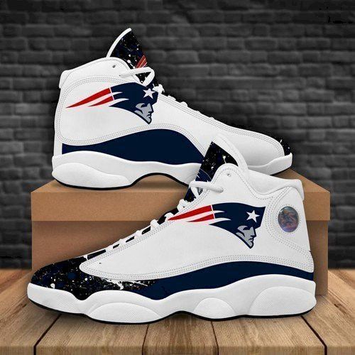 New England Patriots Air Jd13 Sneaker Custom Sports Runing Shoe Des 32