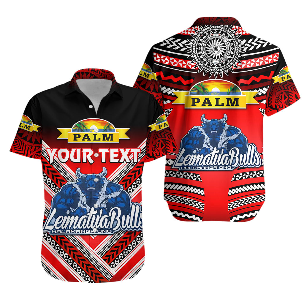 (Custom Personalised) Mate Ma’A Tonga Hawaiian Shirt Leimatu’A Bulls Creative Style – Red Lt8