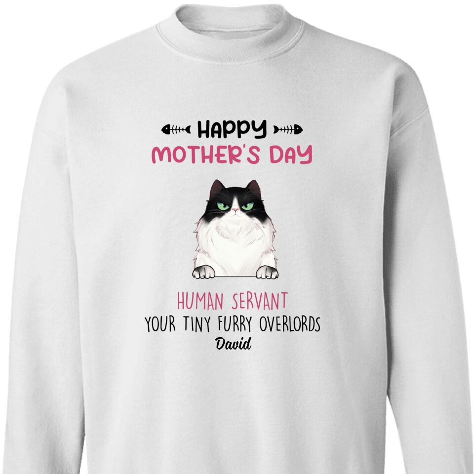 Happy Father Day Human Servant Personalized Sweatshirt – Trending Personalized