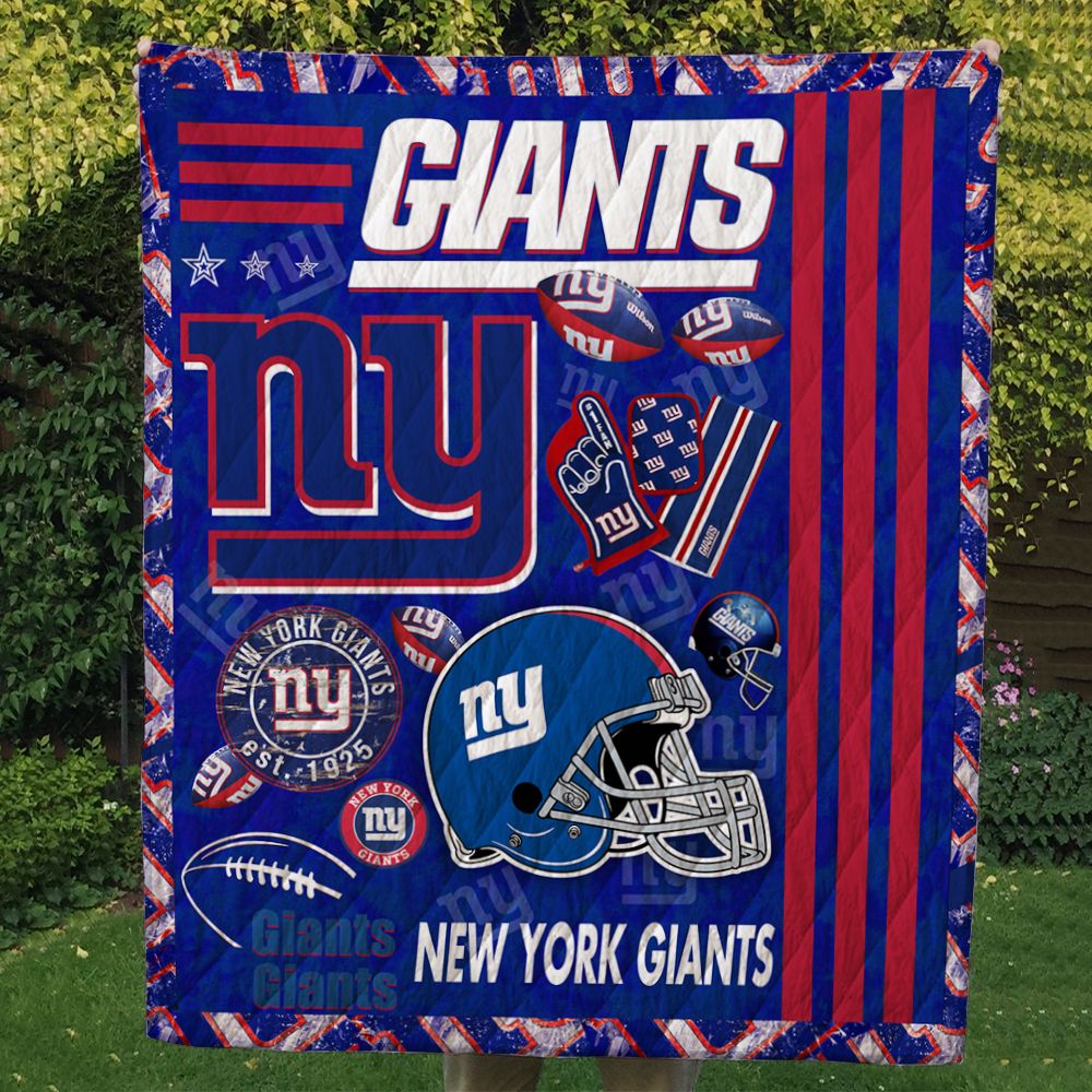 New York Giants Quilt Blanket – Gift For Christmas