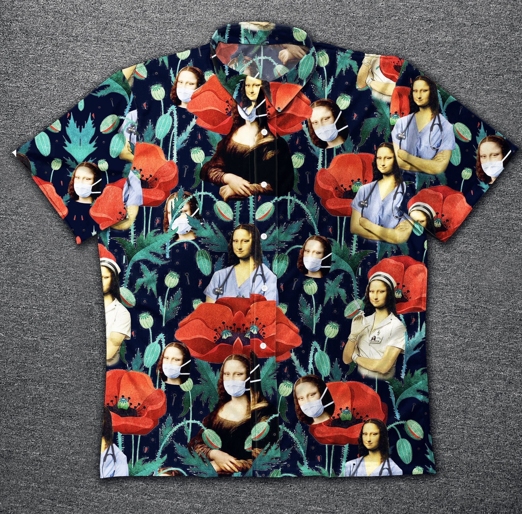 Beach Shirt Nurse Vintage Hawaii Hawaii For Men Women Ha98835