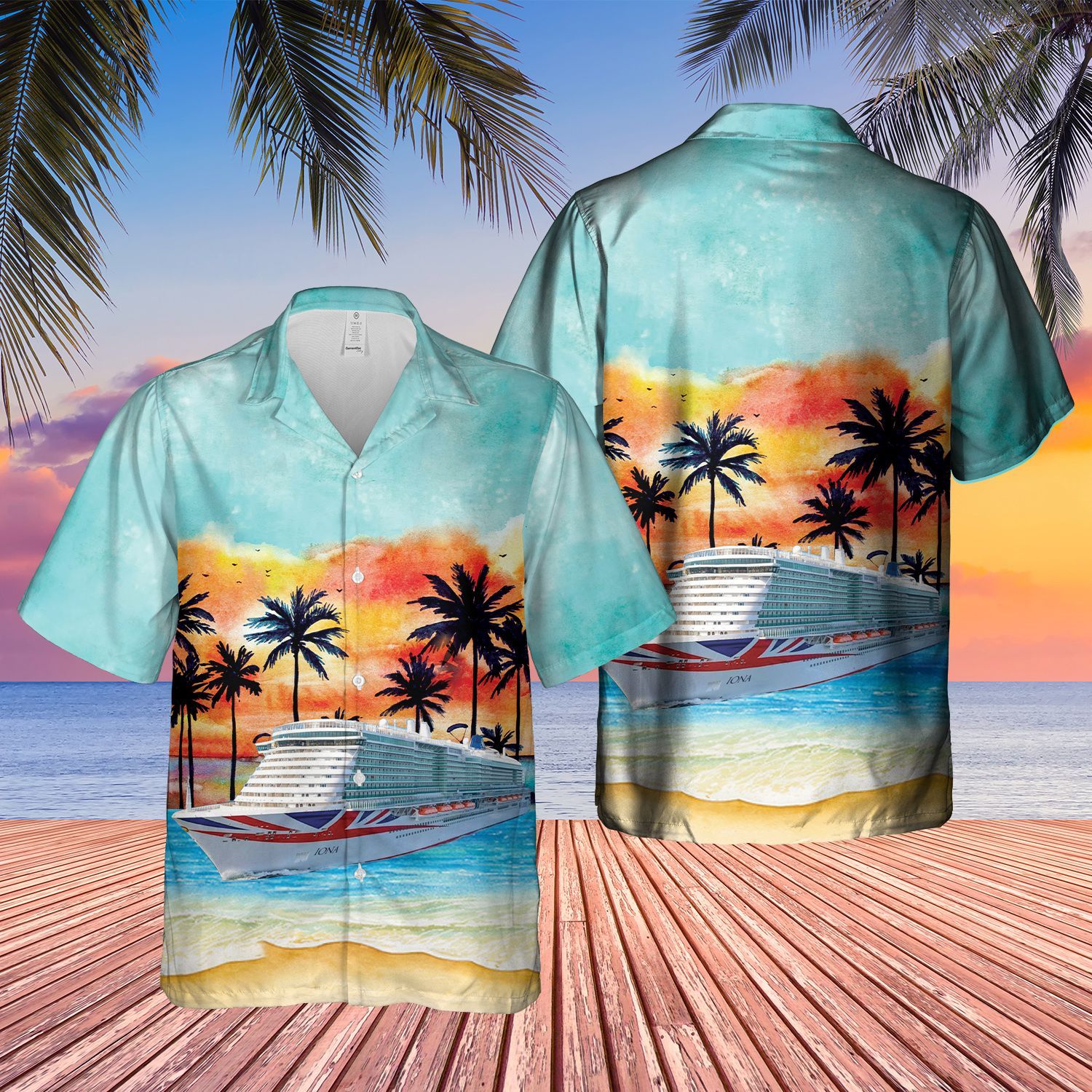 Cruises Blue Awesome Design Unisex Hawaii Shirt For Men And Women Ha37934