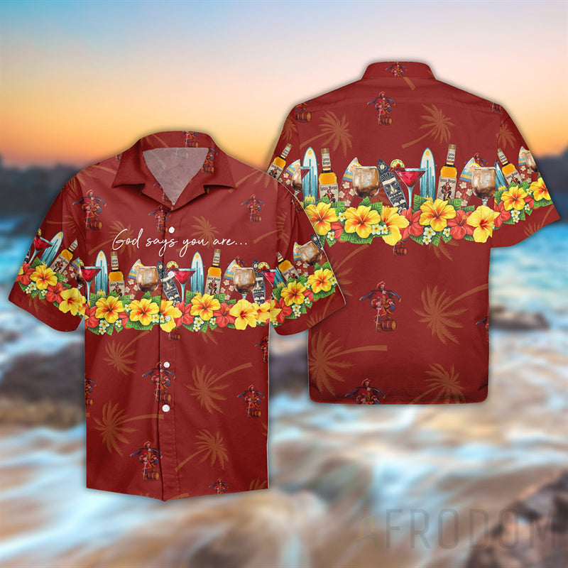 Summer Captain Morgan Hawaii Shirt Ha15872