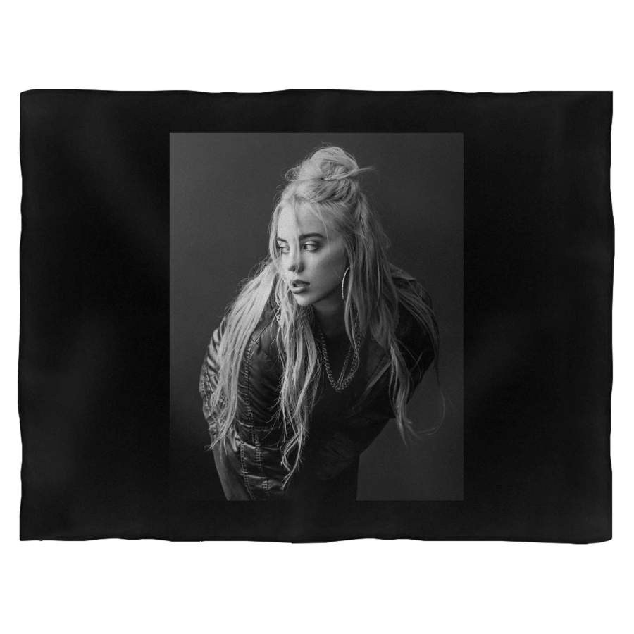 Billie Eilish Fans We Love Billie Eilish Black Blanket