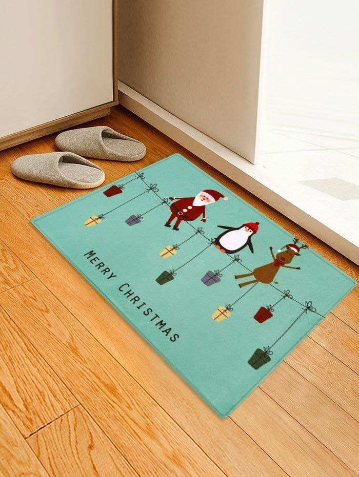 Christmas Gift Santa Claus Elk Clh091073D Doormat