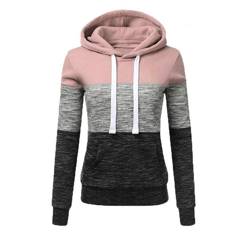 Women Hoodies Sweatshirts Autumn Winter Long Sleeve Harajuku Jackets Casual Hooded Streetwear Tops Female Outwear Oversized alx