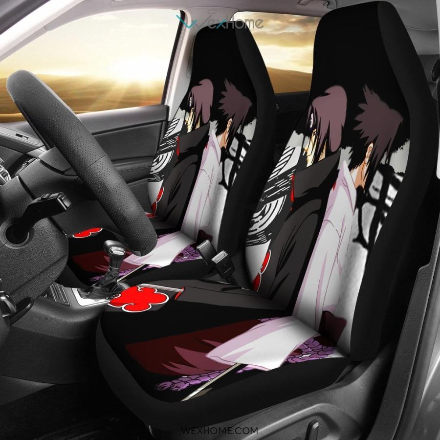 Itachi Vs Sasuke Back To Back Naruto Anime Car Seat Covers Gfc041307 Bespoketshirt