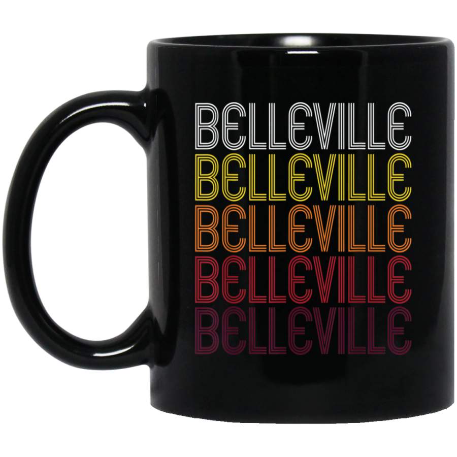 Belleville KS  Vintage Style Kansas Mug