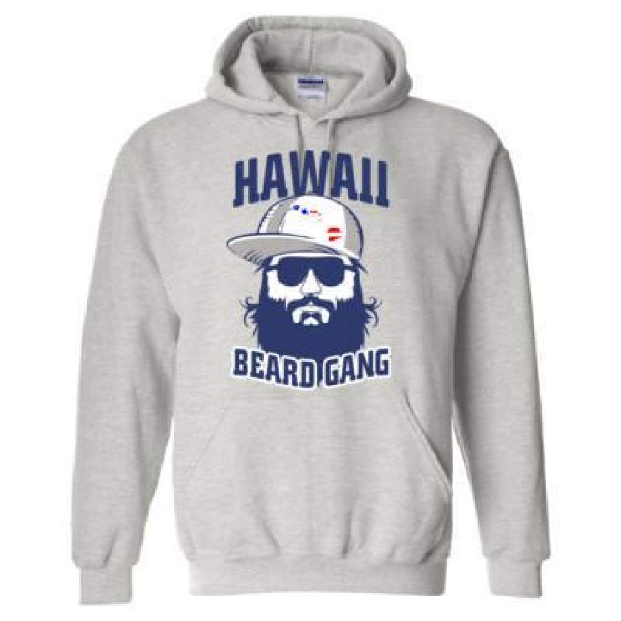 AGR Hawaii Beard Gang – Heavy Blend™ Hooded Sweatshirt