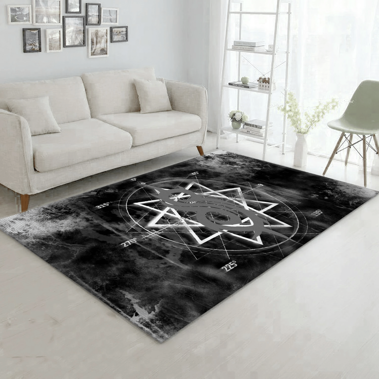 Slipknot Logo 5 Music Area Rug Carpet, Living Room  Rug – Christmas Gift Us Decor