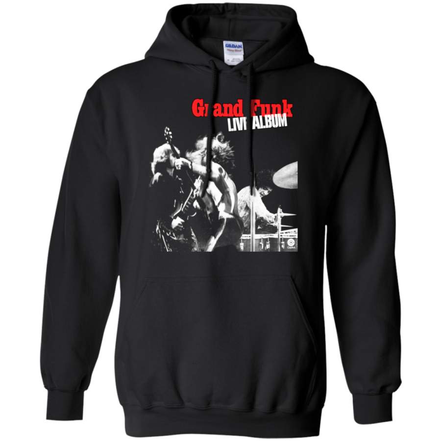 Grand Funk Railroad Live Album Pullover Hoodie