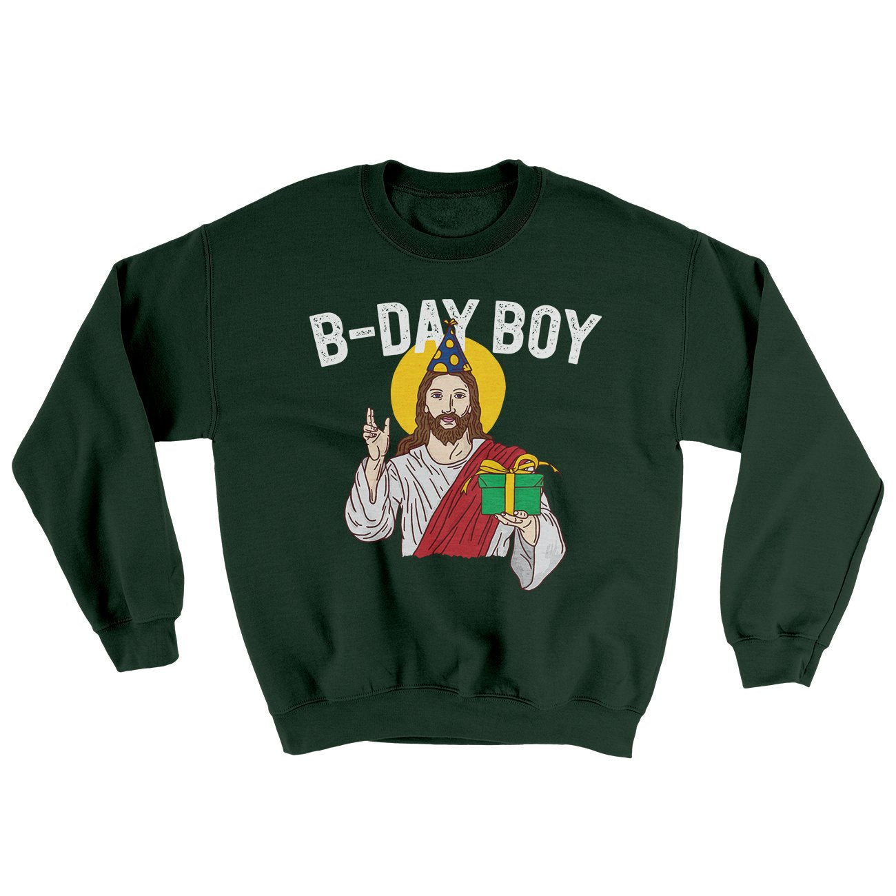 Christmas Birthday Boy Ugly Sweater