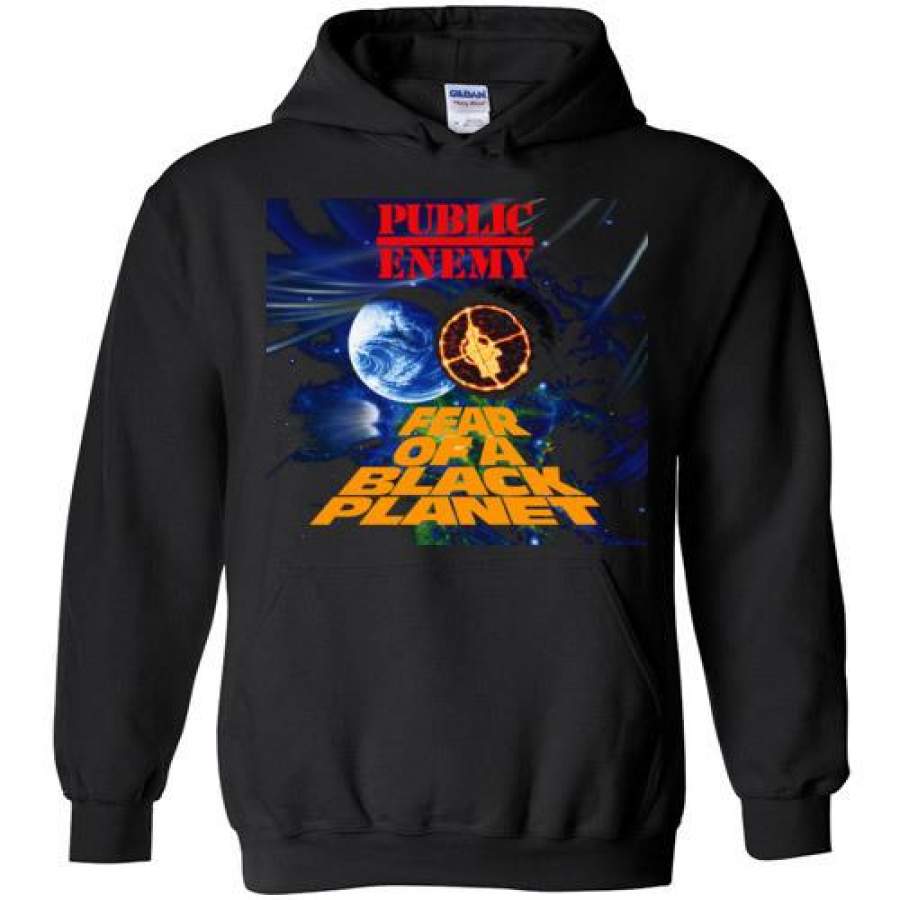 Public Enemy Fear Of A Black Planet Album Cover, Chuck D, Flavor Flav,Terminator X, Classic Hip Hop ,v5, Gildan Heavy Blend Hoodie