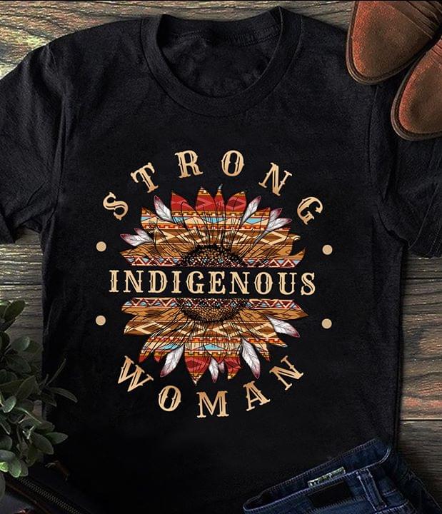 Strong Indigenous Woman Hippie Style Standard Men T-shirt