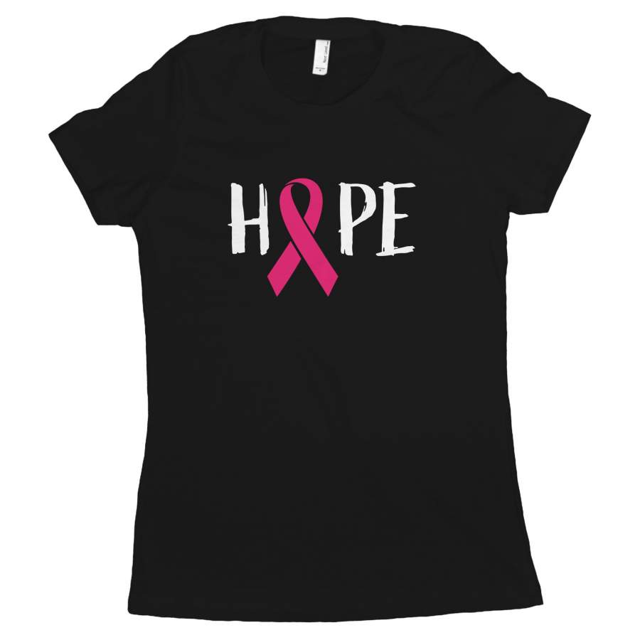 Hope Breast Cancer Shirts for Women Breast Cancer Hope Shirts for Women