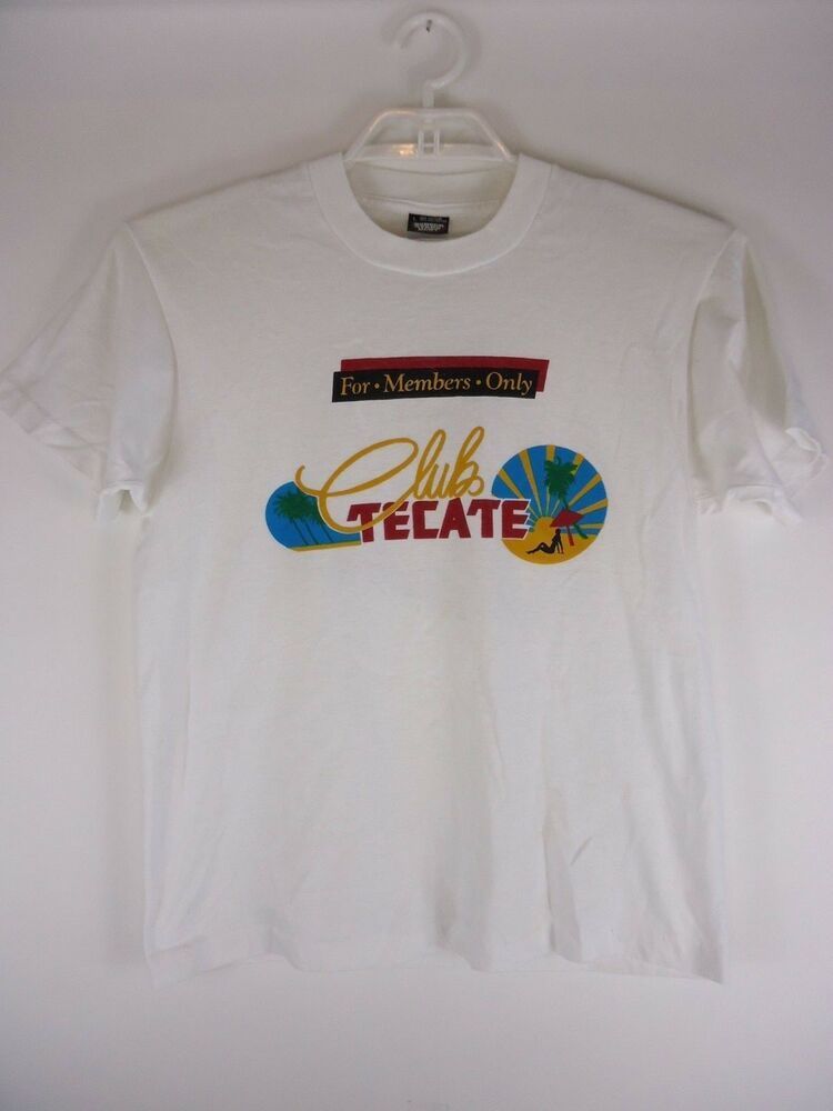 Club Tecate For Members Only Beer Shirt The Gulp Of Mexico Screen Stars Best Shirt