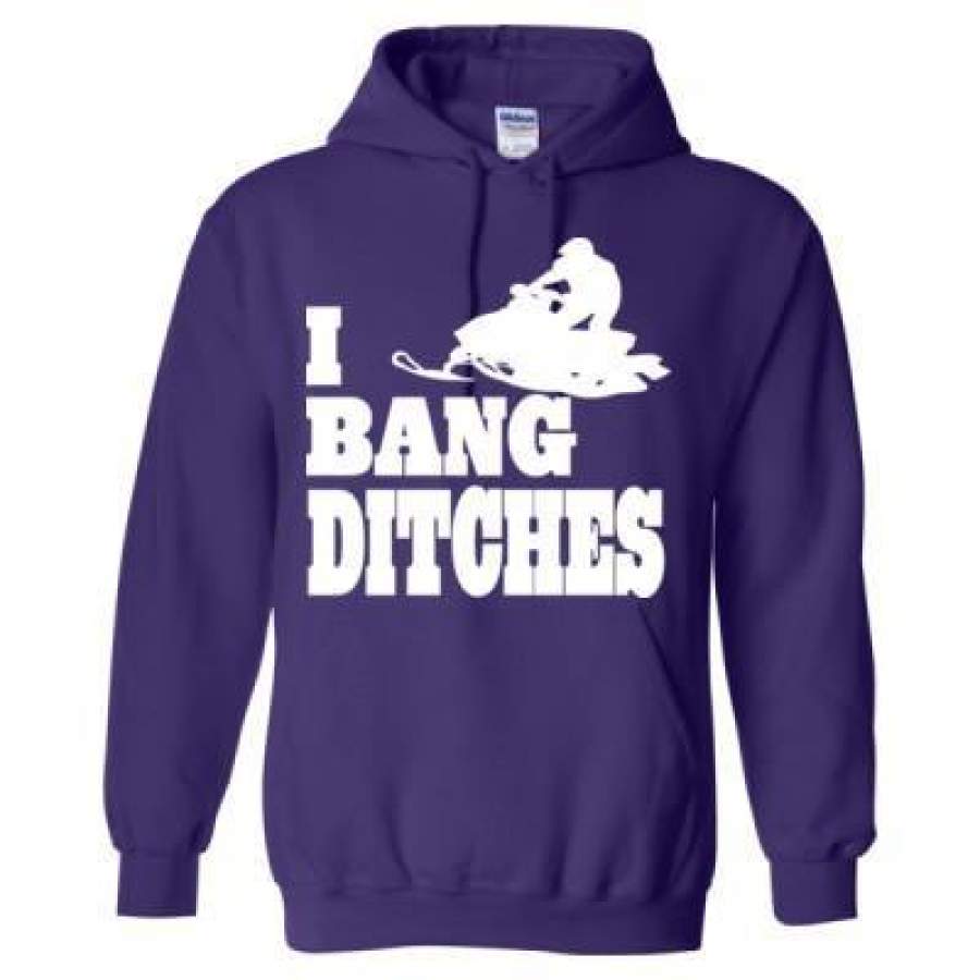 AGR Snowmobile I Bang Ditches – Heavy Blend™ Hooded Sweatshirt